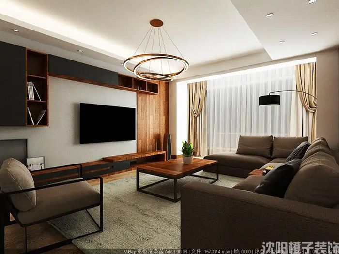 157㎡现代实木风沈阳尚景新世界(图6)